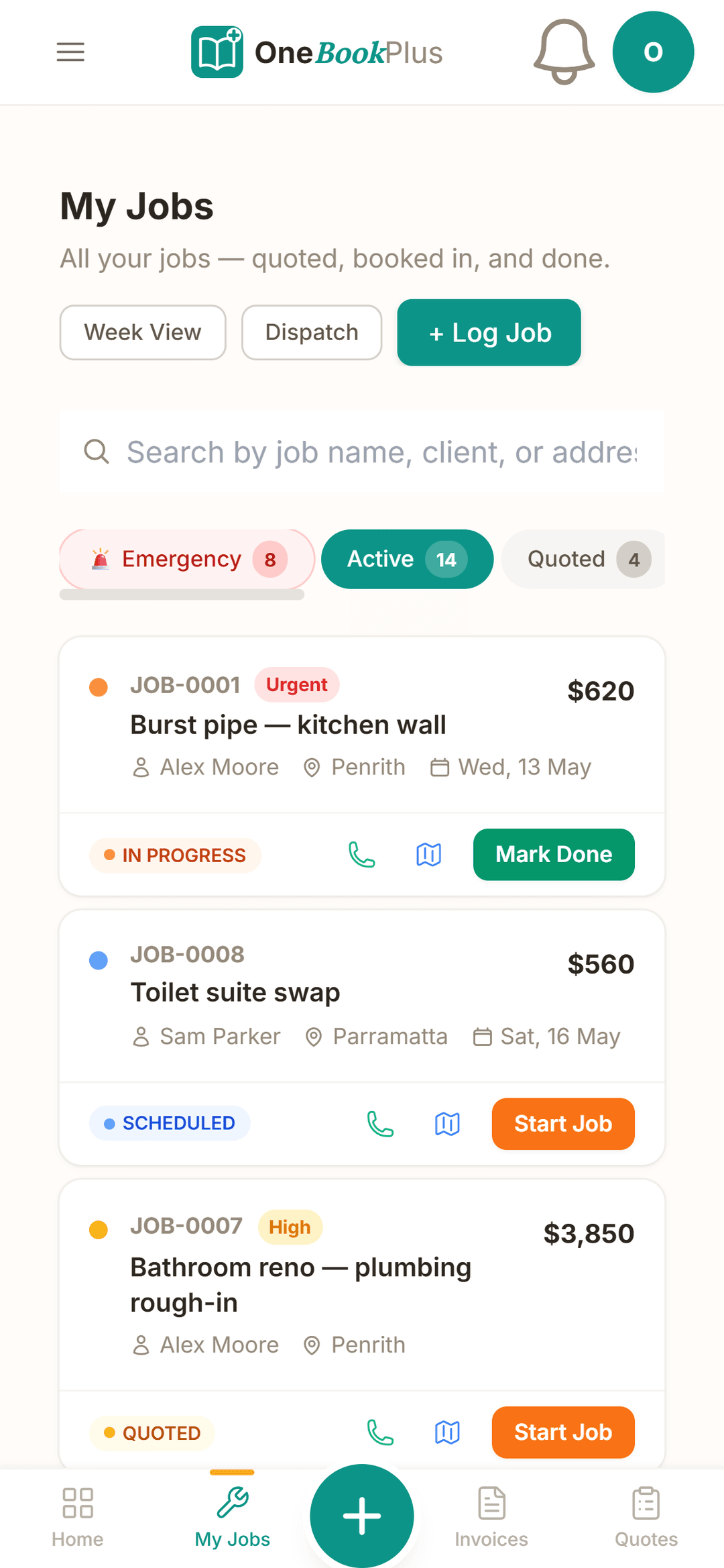 Job pipeline