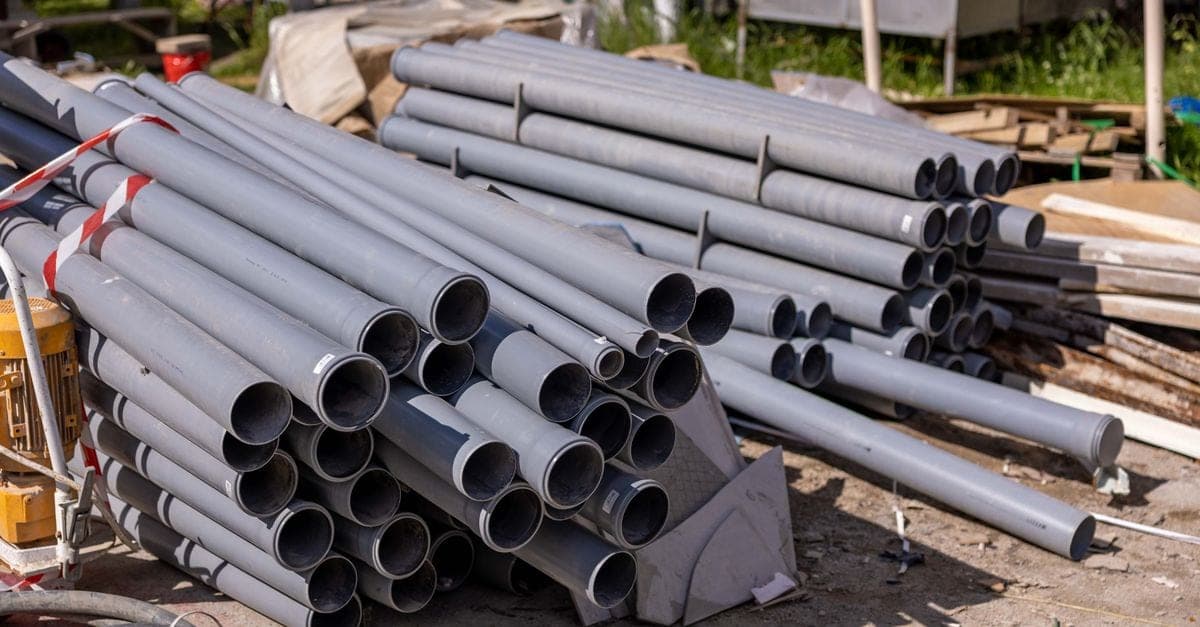 PVC pipe section replacement after pressure failure