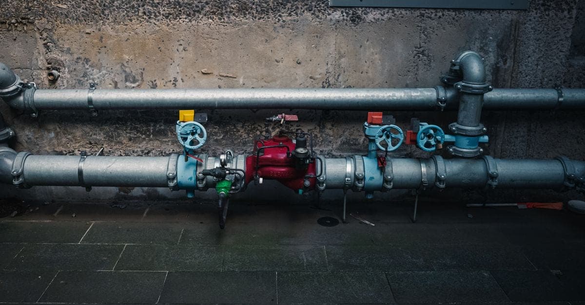 Pressure relief and tempering valves replaced during installation