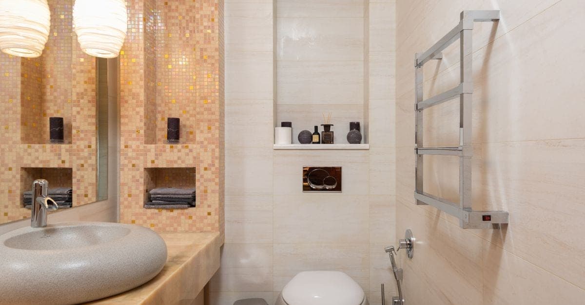 OneBookPlus plumber arriving with new toilet suite for same-day installation