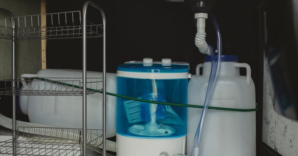 Under-sink flexi hose and tap connection, Parramatta